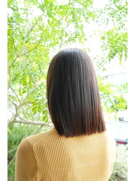 チェロ(CHERO) ★美髪ストレートヘア＃髪質改善＃縮毛矯正＃透明感カラー