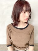 【Hike/大分駅/金池】レイヤー/ウルフレイヤー/ピンクブラウン