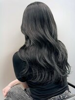 イロウ 天神大名店(IROW)&nbsp;ダークグレージュ 顔周りカット くびれヘア 艶髪
