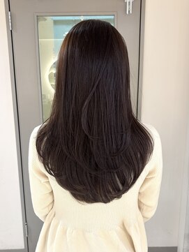 ネオリーブ チロル 横浜西口店(Neolive CiroL.) モカブラウン簡単ワンカールレイヤーカット小顔ヘア【横浜】
