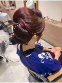 祭りヘアセット