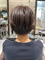 ラボー ノースプラザ店(LA'BO)&nbsp;【LA'BO三浦】前下がりショート×ラベージュ