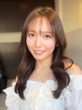 韓国レイヤー/ショコラブラウン/艶髪