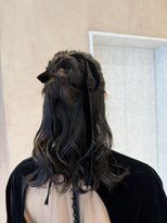 オン キャナルシティ博多前店(on)&nbsp;【中里恵梨】ゆるふわお団子ヘア/ハーフアップ/ヘアセット