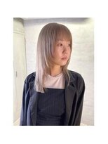 ゲーム 原宿店(GAME)&nbsp;ベージュ/ダブルカラー/ケアブリーチ/髪質改善/原宿