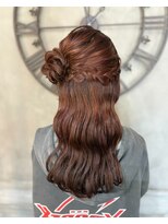 ロックステディ(ROCK STEADY)&nbsp;波ウェーブハーフアップ