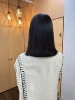 ヘアースペースブルーム プリュス 石橋店(HAIR SPACE BLOOM plus) 石橋阪大前/酸性ストレート/ボブ/白髪ぼかしカラー/髪質改善