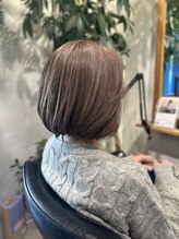 【オーガニックカラー×グレージュ】《HanaWa恵比寿》