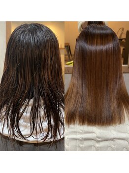 ヘアイズライフ ポコアポコ(hair is life poco a poco)の写真/癖・うねり・広がり・パサつき・パヤ毛でお悩みの方必見!本物の髪質改善メニューでお悩み解決♪