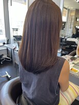 ヘアサロン フラット(Hair salon flat) オリーブブラウン