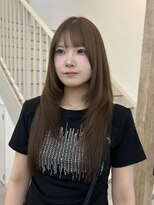 シア 春日部店(SHEER) ざくざくレイヤー×チョコレートカラー【春日部】