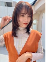 トリコ トウキョウ アヴェダ 表参道店(tricot TOKYO AVEDA)&nbsp;ロングレイヤー/顔まわりレイヤー/レイヤーカット/ウェーブヘア