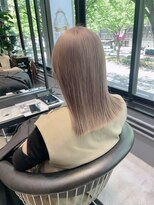ロンドシェリ 仙台(Lond Cheri)&nbsp;ケアブリーチブリーチホワイトベージュ初ブリーチ前髪学割仙台