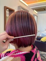 ノット 成田公津の杜(Knot)&nbsp;ハッシュカット/グレージュ/デザインカラー/成田公津の杜駅