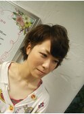 カジュアルアシンメトリーショート☆