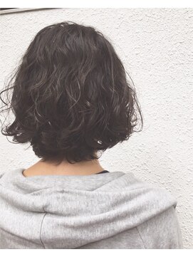 アール サロン ナゴヤ(Rr SALON NAGOYA) ラフなボブパーマスタイル♪