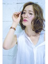 ホラン(HoLan)&nbsp;【HoLan】外人風ラフカールxシアーグレージュxとろみカール