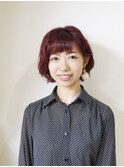 ショートくしゅふわパーマ
