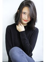 ブラン 梅田(Blanc)&nbsp;【Blanc】ダークグレー×ナチュラルボブ