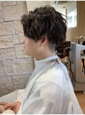 ツーブロショート
