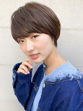 ミィ 表参道(mee.) 【mee.】ハセガワヒトシ　ふんわりマッシュ　ショート☆表参道