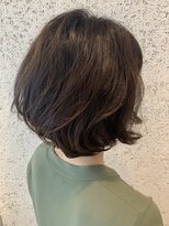 ダマーニ 表参道(DAMANI)&nbsp;毛先パーマでナチュラルくせ毛風フェミニンボブ