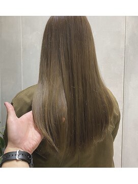 オーストヘアー リュウール(Aust hair Lueur) ノンブリーチ×ベージュカラー