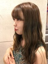 アンリアル(ANREAL) オリーブグレージュカラー【静岡/髪質改善/オーガニックカラー】