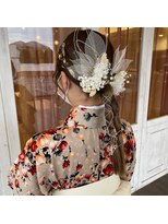 キャパサウス 春日 大野城店(CAPA south) ローポニー　ヘアアレンジ　結婚式　卒業式　成人式　