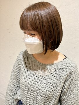 ルッカバイジェービー 行徳(lucca by jb) 黒髪/ボブルフ/ネビージュ/小顔/ワンレン/ボブ/ショート/前髪