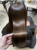 超音波髪質改善ヘアエステ/ペールベージュ/美髪