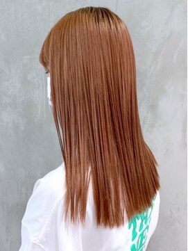 アイティーバイアルバム 下北沢店(IT by ALBUM) オレンジブラウン_ショコラベージュボブルフ_ba346761