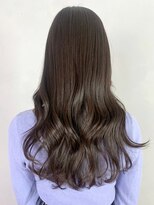 アイティーバイアルバム 松戸店(IT by ALBUM) グレージュロング_アースカラーくびれヘアツートン_ba363811