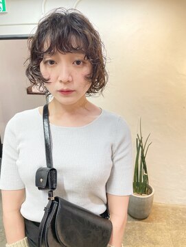 ソイ 下北沢(soi) 【wolf wave】ショートウルフ_パーマ_ウェーブパーマ