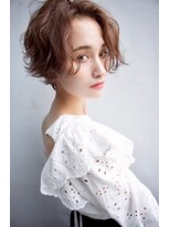 クレドガーデン 浦和店(CRED GARDEN) 愛い エアリーウェーブ前髪なしショートボブ20代30代40代q