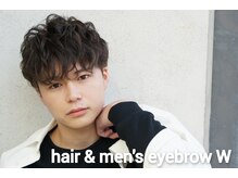 ダブル 和歌山店(W)の雰囲気（hair & men's eyebrow W(ダブル)/和歌山/本町/メンズ/アイブロウ）