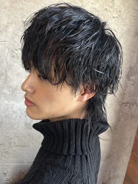 ロンド クラン 岡崎(Lond Clan) ウルフパーマ_ツイストパーマ_ウルフカット
