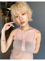 キティン 吉祥寺(kitin)&nbsp;《kitin吉祥寺》 ブロンド　マッシュ　ウルフ