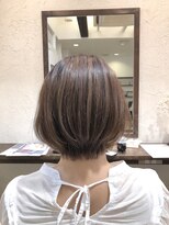 サイン(SIGN)&nbsp;前髪あり大人ショートボブ30代40代/SIGN大倉山/シルキーベージュ