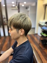 ヘアデザイン アーティーズ(Hair design Artyz) メンズミルクティアッシュカラー