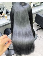 エリーツ 表参道(elyts)&nbsp;ブルーブラック×髪質改善トリートメント