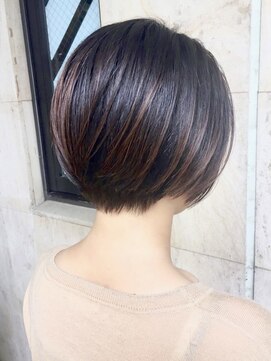 ランプ(Lamp) くびレイヤーグレーベージュニュアンスカラー白髪染め白髪ぼかし