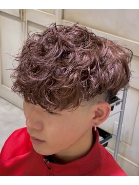 アソビ 表参道(ASOBI) スペインカール ブラウンカラー