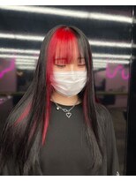 キジ(KIJI)&nbsp;★フェイクブラック×チェリーレッド★