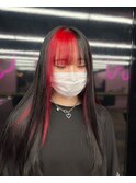 ★フェイクブラック×チェリーレッド★