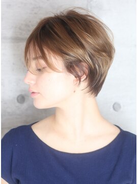 インセプション 銀座(INCEPTION) 40代50代似合わせ小顔美髪シアーカラーカールショート