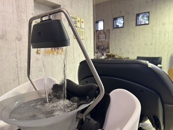ヘアービジョン(Hair Vision)の写真/新入荷の頭浸浴とYUMEシャンプー台で極上ヘッドスパ体験！頭皮の汚れを落とし、健康的な地肌へ◎