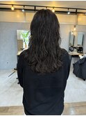 ロングパーマ