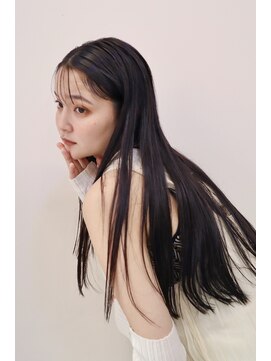 シスタ(SISTA) 艶髪ロングシースルーバング/ナチュラルモード/暗髪【自由が丘】