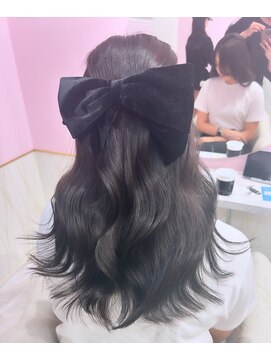 アディション 新宿(ADITION) 艶感グレージュカラー/韓国/レイヤー